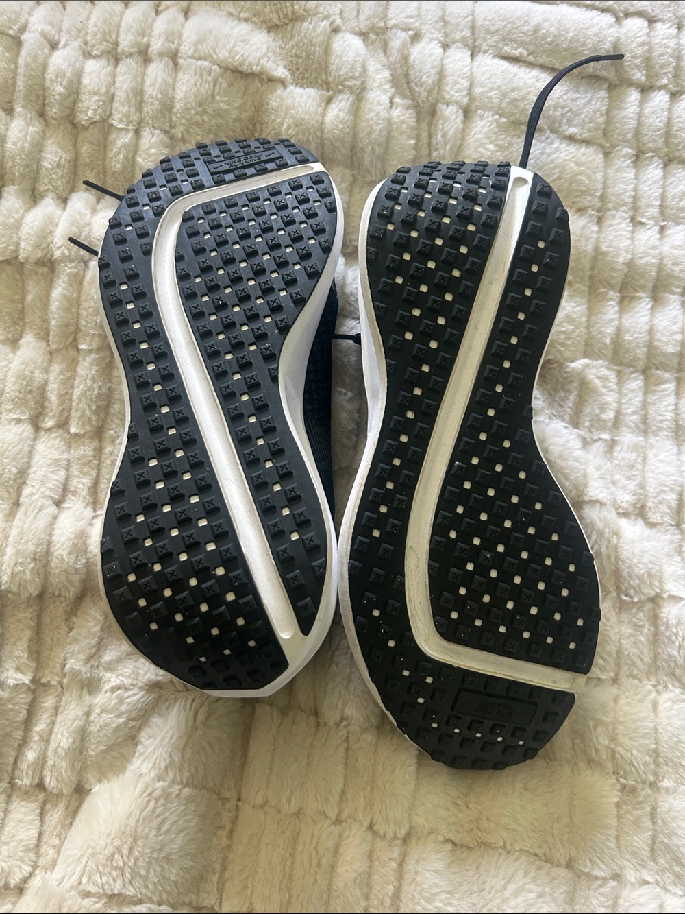 Nike Black and White Interact Run Women's Athletic Sneakers - Picture 5 of 8